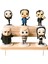 6pcs/set The Addams Family Wednesday Addams Cute Pvc Action Figure Toys 8cm (Yurt Dışından) 1