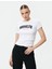 Brooklyn Baskılı Tişört Slim Fit Kısa Kollu Bisiklet Yaka Pamuklu 1