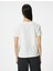 Baskılı Tişört Bisiklet Yaka Kısa Kollu Pamuklu 4
