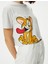 Crop Tom ve Jerry Tişört Lisanslı Kısa Kollu Bisiklet Yaka Pamuklu 5
