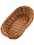 Oval Hasır Dokuma Ekmek Sepeti, Gıda Meyve Kozmetik Depolama Masa Üstü ve Banyo Için 10.2 Inç Depolama Sepeti (Yurt Dışından) 1
