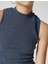 Crop Dik Yaka Atlet Slim Fit Viskoz Kumaş Karışımlı 5