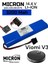 Viomi V3 Uyumlu 14.4V 3200 Mah Robot Süpürge Batarya , Pil Orijinal Kapasite 2