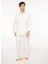 Beyaz Erkek Pijama Takımı TDNPJM001102 1