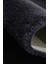 (75X120-75X50) 2'li Antrasit Peluş Post Yumuşak Yıkanabilir Banyo Halısı Klozet Takımı 2