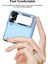 Samsung Galaxy Z Flip4 Için Gkk 5g Ultra Ince Sert Pc Kesin Kesim Küçük Ekranlı Temperli Cam Koruyucu Telefon Kılıfı (Yurt Dışından) 2