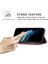 Samsung Galaxy A34 5g Pu Deri Strap-Wine Red ile Düz Renk Dokulu Cüzdan Stand Telefon Kılıfı (Yurt Dışından) 2