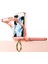 Samsung Galaxy Z Flip5 Için Gkk 5g Yüzük Kickstand Telefon Kasası Güçlendirilmiş Köşeler Tpu Temperli Cam Film-Şöhretli Turuncu ile Telefon Kılıfı (Yurt Dışından) 2