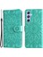 Samsung Galaxy Için M54 5G/F54 5g Pu Deri Deri Flip Ayçiçeği Baskılı Stand Cüzdan Yahudi Telefon Kılıfı (Yurt Dışından) 1