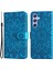 Samsung Galaxy Için M54 5G/F54 5g Pu Deri Deri Flip Ayçiçeği Baskılı Stand Cüzdan Si Telefon Kılıfı (Yurt Dışından) 1
