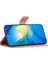 Samsung Galaxy A24 Için 4g Baskılı Kelebek Çiçek Pu Deri Cüzdan Stand Strap-Pink ile Telefon Kılıfı (Yurt Dışından) 2