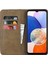 Samsung Galaxy A14 Için 5g Pu Deri Telefon Buzağı Doku Stand Cüzdan Flip Folio -Dark Telefon Kılıfı (Yurt Dışından) 2