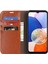 Samsung Galaxy A24 4g Çılgın At Doku Derecesi Anti-Drop Telefon Kasası Cüzdan Işığı ile Gerçek Inek Deri Telefon Kılıfı (Yurt Dışından) 2