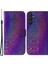 Samsung Galaxy A34 Için 5g Pu Deri Göz Kamaştırıcı Çiçek Deseni Tam Koruma Cüzdan Stand Manyetik Kapatma Strap- ile Flip Telefon Kılıfı (Yurt Dışından) 1
