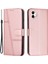 Samsung Galaxy A04E Için 4G/F04 4G/M04 4g Cüzdan Manyetik Toka Katlanabilir Stand Strap-Rose Altın Telefon Kılıfı (Yurt Dışından) 1