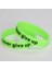 Çoklu Stil Elma Yeşili Lukenı 1 Adet Glow In Koyu Silikon Kauçuk Esneklik Spor Bileklik Asla Pes Etme Baskı Unisex Manşet Bilezik Şeker Renk SH095 (Yurt Dışından) 3