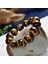 12 mm Tarzı Kaplan Gözü Doğal Kristal Boncuk Obsidyen Bilezik Homme Erkekler Için Inci Reiki Şifa Pembe Çift Takı Ahşap Boncuk Tohum Accessorl Hediye (Yurt Dışından) 1