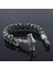Gümüş Kaplı Paracord El Yapımı Halat Iskandinav Viking Bileklik Bilezik Thor'un Çekiç Charm Nordic Runik Boncuk Bilezikler Erkekler Için Takı (Yurt Dışından) 5