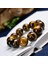 8mm Tarzı Obsidyen Doğal Kristal Boncuk Obsidyen Bilezik Homme Erkekler Için Inci Reiki Şifa Pembe Çift Takı Ahşap Boncuk Tohum Accessorl Hediye (Yurt Dışından) 5