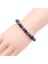 Basit Boncuklu Elastik Manyetik Mıknatıs Bileklik Siyah Mıknatıs Terapi Sağlık Bilezik Bayanlar Salud Pulseras (Yurt Dışından) 2