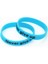 Siyah Stil Mavi 5 Adet Karanlıkta Glow Silikon Kauçuk Esneklik Spor Bileklik Asla Pes Etme Baskı Unisex Manşet Bileklik ve Bilezikler Şeker Renk SH095 (Yurt Dışından) 1