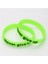 Siyah Stil Yeşil 5 Adet Karanlıkta Glow Silikon Kauçuk Esneklik Spor Bileklik Asla Pes Etme Baskı Unisex Manşet Bileklik ve Bilezikler Şeker Renk SH095 (Yurt Dışından) 1