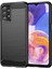 Samsung Galaxy A23 4g/5g (Global Versiyon) Karbon Fiber Doku Fırçalanmış Tpu Cover-Black Için Telefon Kılıfı (Yurt Dışından) 1
