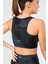 Füme Regular Fit Dijital Baskılı Askılı Dar Paça Kadın Tayt Takım - SB0852 5