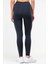 Füme Slim Fit Düz Micro Yüksek Bel Toparlayıcı Kadın Tayt - SD0899 3