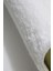 (80X50-50X40) 2'li Beyaz Peluş Post Yumuşak Yıkanabilir Banyo Halısı Klozet Takımı 5