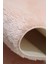 (80 x 50 cm - 50 x 40 cm) 2'li Pudra Peluş Post Yumuşak Yıkanabilir Banyo Halısı Klozet Takımı 4