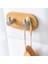 2hook Tarzı Bambu Paslanmaz Çelik Kanca Duvar Elbise Çanta Kulaklık Anahtar Askı Mutfak Banyo Kapısı Havlu Paslanmaz Raf WJ602 (Yurt Dışından) 4