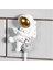 Açık Yeşil Tarzı Banyo Kancaları Astronot Duvar Askısı Yaratıcı Tutucu Kapı Arkası Anahtar Ceket Kulesi Kanca Tel Kablo Düzenleyici Raf Banyo Askısı (Yurt Dışından) 2