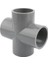 Çapraz Stil Kimlik 20MM Gri mm Pvc Boru Adaptörü Düz Dirsek Tee Çapraz Bağlayıcı Su Boru Ek Parçaları Yolları Ortak Dıy Raf Parçaları (Yurt Dışından) 1