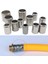 16MM Tarzı 50 Adet-Paket Yüksek Basınçlı Hortum Sıkma Araçları Paslanmaz Çelik Kollu Boru Egzoz Bağlantısı Boru Marangozluğu (Yurt Dışından) 1