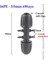 16PE-3L5MM 6 Yönlü Stil 2 Adet Yeni Ldpe Boru Konnektörleri Kilit Somunları Bahçe Su Bağlantısı Bahçe Sulama Tarımsal Sulama Borusu Hortum Bağlantıları (Yurt Dışından) 2