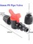 16PE-3L5MM 6 Yönlü Stil 2 Adet Yeni Ldpe Boru Konnektörleri Kilit Somunları Bahçe Su Bağlantısı Bahçe Sulama Tarımsal Sulama Borusu Hortum Bağlantıları (Yurt Dışından) 4