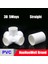 Bitirme Stili Iç ÇAP.32MM Nuonuowell Beyaz Pvc Boru Ek Parçaları Düz ​​dirsek Katı Eşit Tee Konnektörler Plastik Ortak Su Parçaları Pvc Yolları Dıy Raf (Yurt Dışından) 5