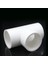 Tişört Stili Iç ÇAP.25MM Nuonuowell Beyaz Pvc Boru Ek Parçaları Düz ​​dirsek Katı Eşit Tee Konnektörler Plastik Ortak Su Parçaları Pvc Yolları Dıy Raf (Yurt Dışından) 1