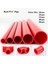 2 Adet 40MM Boru Stili 2 Adet Od 20 ~ 50MM Kırmızı Pvc Boru Akvaryum Balık Tankı Ek Parçaları Ev Bahçe Sulama Sistemi Upvc Tüp Su Temini Borusu cm Uzun (Yurt Dışından) 4