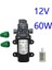 60W Tarzı Dc 12 Volt Yüksek Basınçlı Su Pompası 60W 80W 100W Mikro Diyaframlı Su Pompası Basınçlı Kendinden Emişli Güçlendirici 12 Volt Adaptör (Yurt Dışından) 2