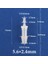 5.6-2.4mm Tarzı 50 Parça 200~LASTIK Düz Su Boru Konnektörü Akvaryum Tankı Hava Pompası Hortumu Kaplin Azaltma Bahçe Su Konnektörleri (Yurt Dışından) 2