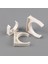 Beyaz Stil 25 mm Vc Boru Kelepçe Kimliği 20 ~ 50MM Akvaryum Balıkları Tankı Su Temini Tüpü U-Tipi Kart Brace Tutucu Sulama Borusu Sabitleme Araçları (Yurt Dışından) 5