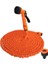 Turuncu Tarzı 75FT-22.5M Uzatılmış Genişletilebilir Bahçe Su Tabancası Hortumu Ft Sihirli Pvc Makara Borusu Witraying Modu Bahçe Çiftliği Sulama Için Su Tabancası Araba Yıkama (Yurt Dışından) 1