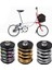 Brompton Katlanır Bisiklet Süspansiyon Aksesuarları Için Arka Amortisör Titanyum Eksen Paslanmaz Çelik Bahar Altın (Yurt Dışından) 2