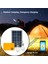 Kamp Güneş Paneli Işık 2 Ampul Seti Solar Şarj Cihazı Enerji Tasarruflu Güneş Işığı Açık Kapalı Şarj Edilebilir LED Işık(B) (Yurt Dışından) 2