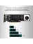 Çift Taraflı 4 Diskli Nvme Raid Pcı-E X16 Bölünmüş Kart Pcı-E X16 - M.2 M-Key Nvme X4SSD Raıd Genişletme Kartı Adaptörü (Yurt Dışından) 4
