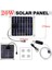 20W Akvaryum Hava Pompası Güneş Enerjisi Oksijenatör Balık Tankı Oksijen Pompası USB Şarj Gölet Su Pompası (Yurt Dışından) 4