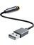 USB 3.5mm Jack USB Harici Ses Kartı Adaptörü 3.5mm Arayüzü Earpods Kulaklık Bilgisayar Pc Dizüstü Ses Kartı (Yurt Dışından) 2