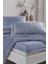 Comfort Yeni Nesil Uykuseti - 6 Parça Velvet Mavi (230X220CM) 2